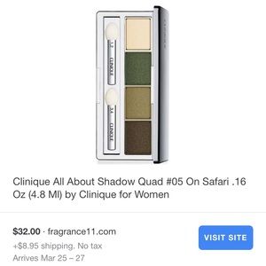 Clinique all about shadow quad